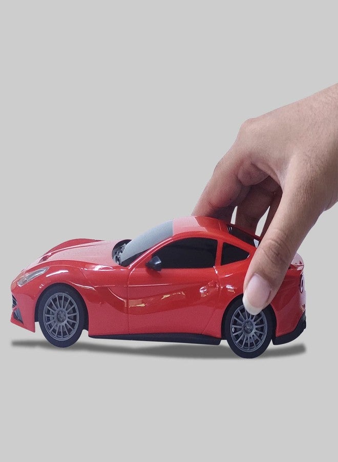 NHR Plastic Remote Controlled Racing Car, Super Racing Sports High Speed Toy Vehicle, Motor RC Chargeable Cars for Kids (Age 3+ Years, Red) - Image 4